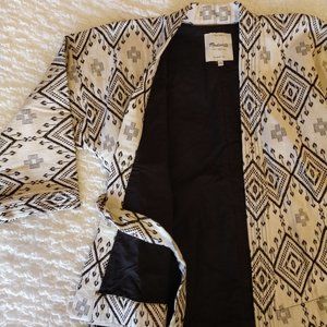 Madewell Aztec Blazer Coat, xs